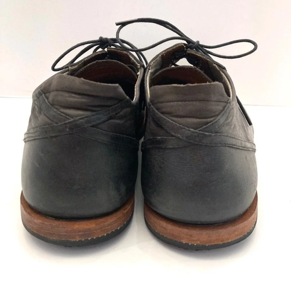 TIMBERLAND Wodehouse Oxford Mens Shoes Distressed Leather Cap Toe Lace Up US 12